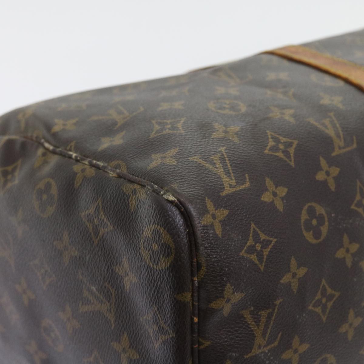 LOUIS VUITTON Monogram Hand Bag Boston Bag 2Set LV Auth ar10499