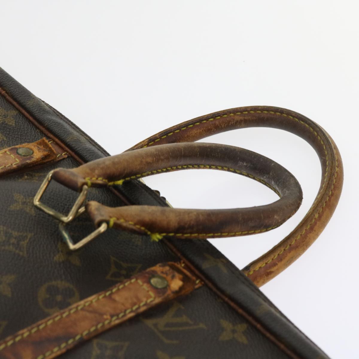 LOUIS VUITTON Monogram Hand Bag Boston Bag 2Set LV Auth ar10499