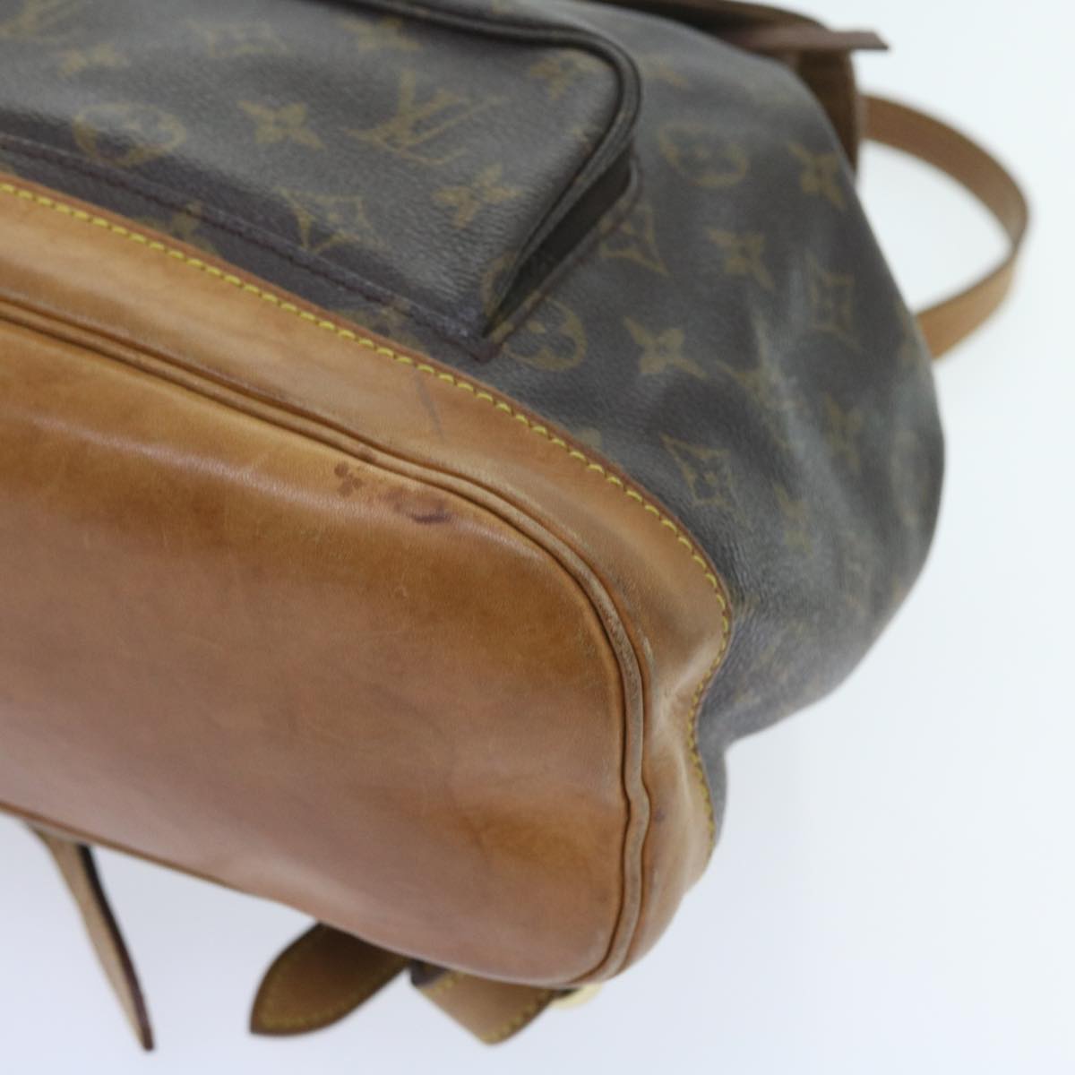 LOUIS VUITTON Monogram Montsouris MM Backpack M51136 LV Auth ar10564B