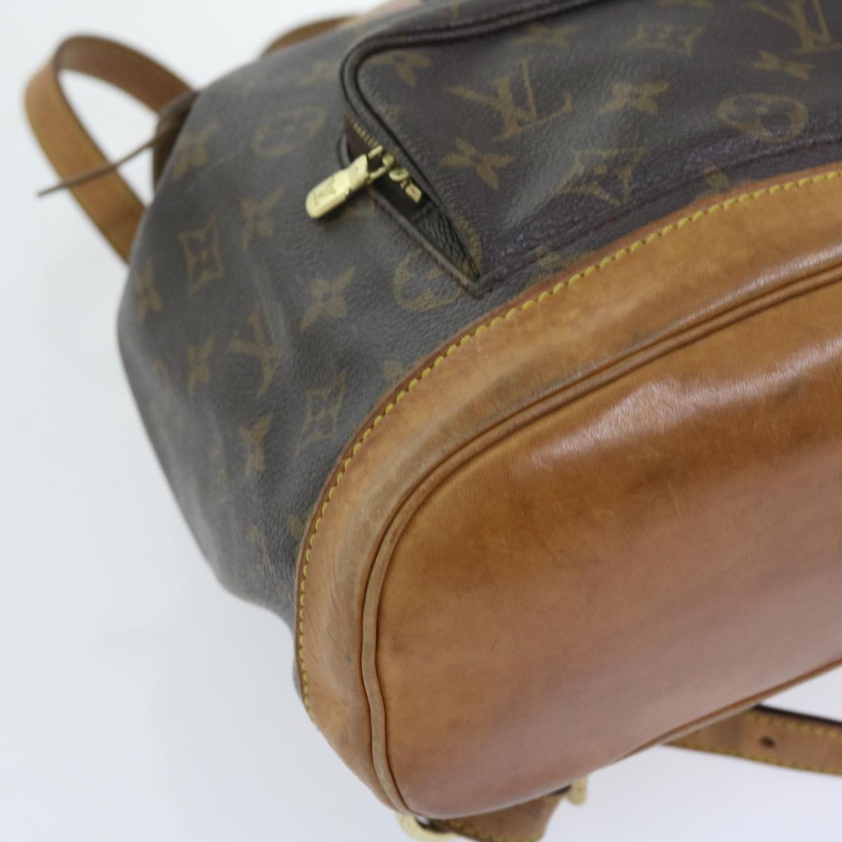 LOUIS VUITTON Monogram Montsouris MM Backpack M51136 LV Auth ar10564B