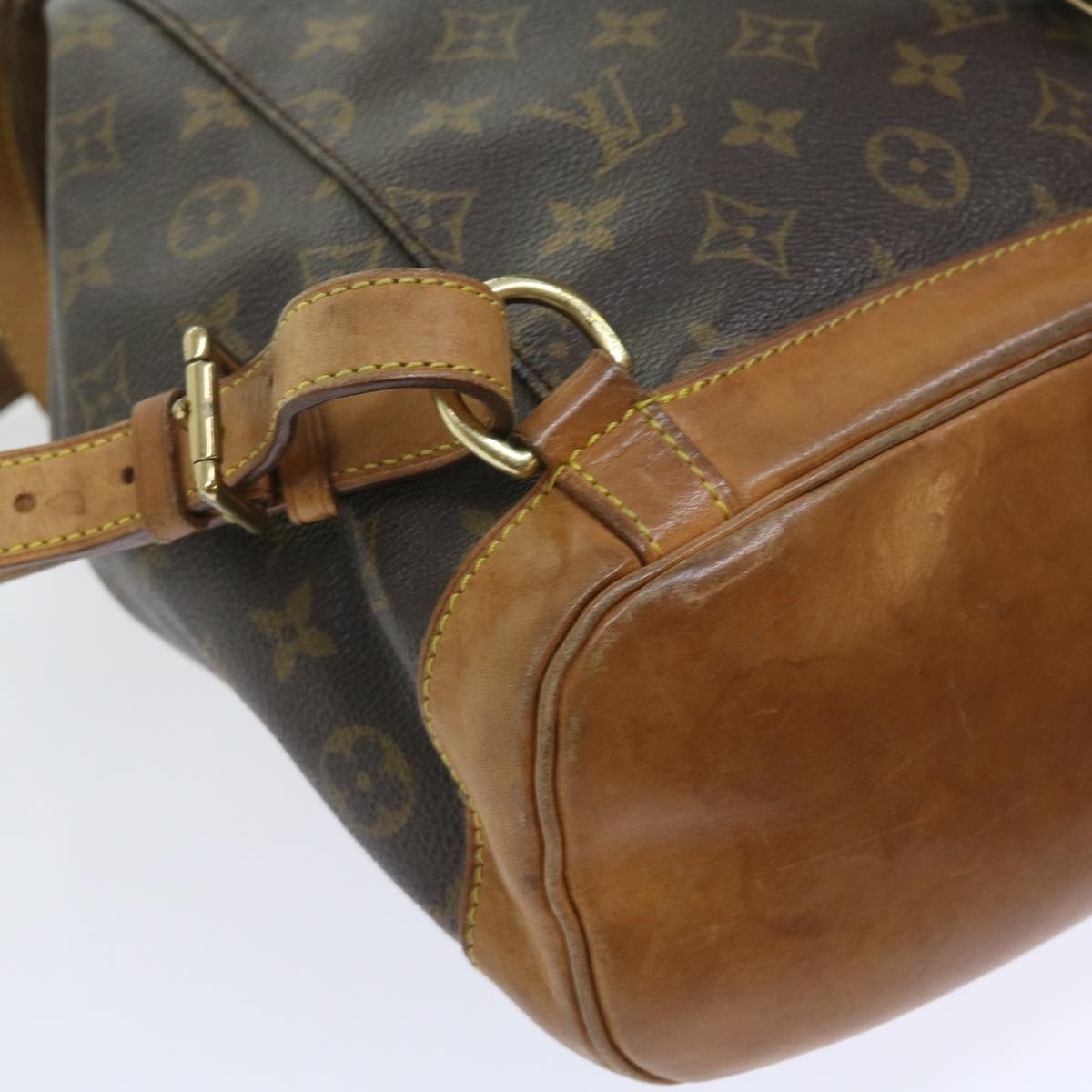 LOUIS VUITTON Monogram Montsouris MM Backpack M51136 LV Auth ar10564B