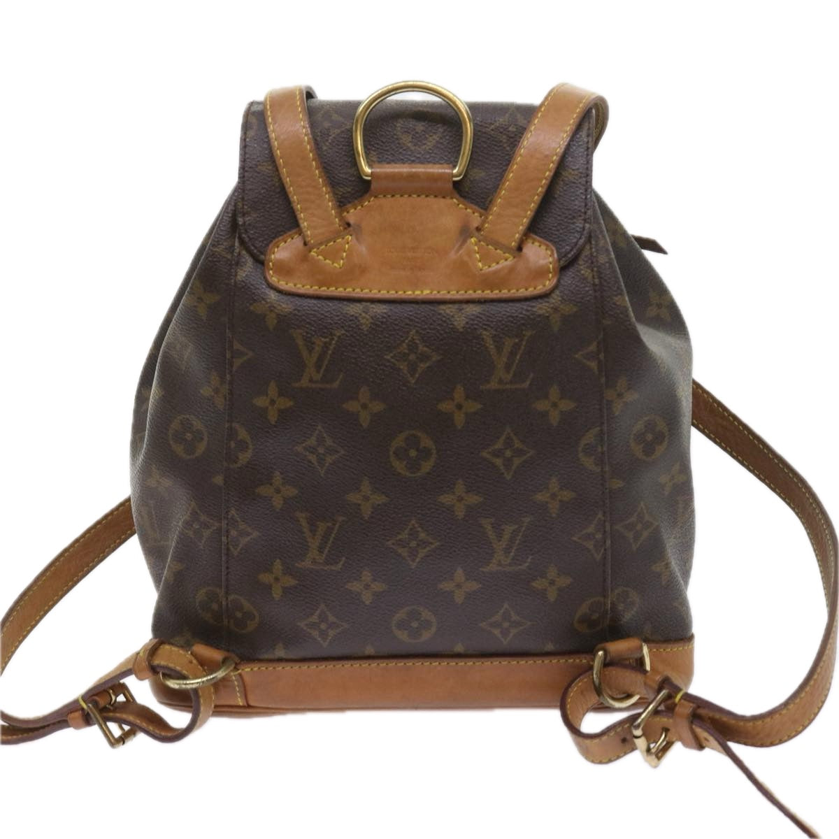 LOUIS VUITTON Monogram Montsouris MM Backpack M51136 LV Auth ar10564B