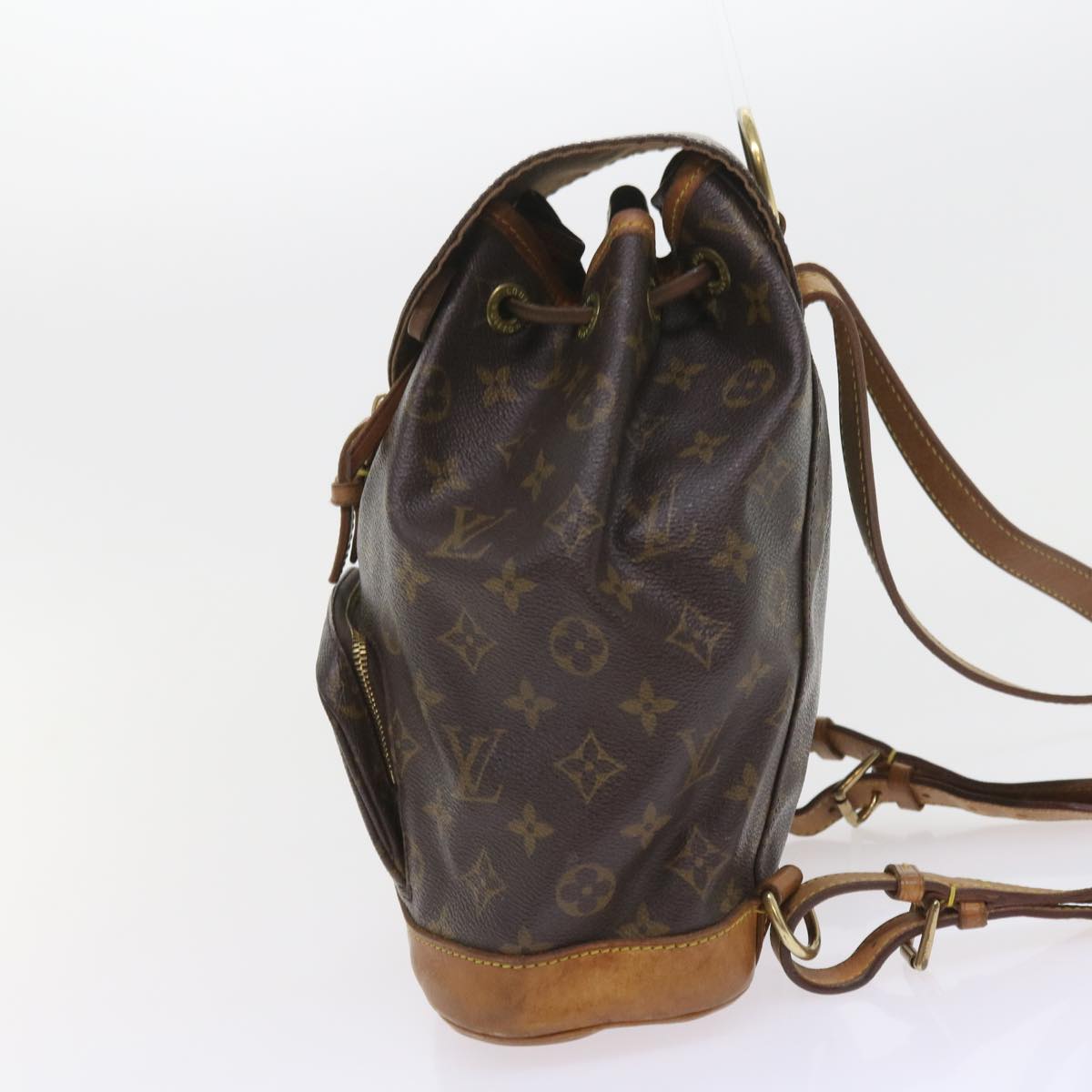 LOUIS VUITTON Monogram Montsouris MM Backpack M51136 LV Auth ar10564B