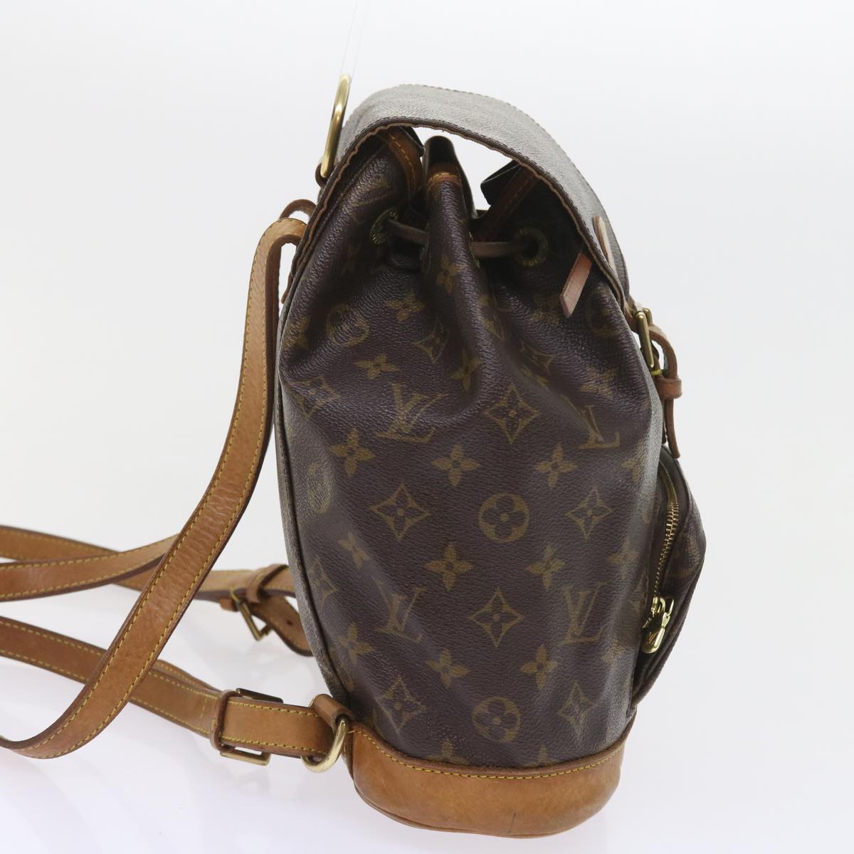 LOUIS VUITTON Monogram Montsouris MM Backpack M51136 LV Auth ar10564B