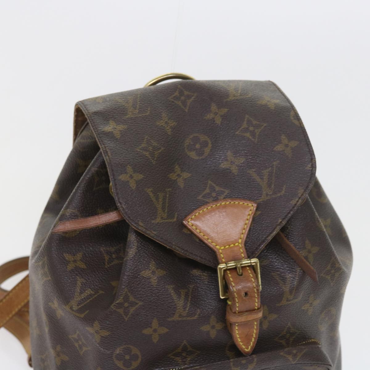 LOUIS VUITTON Monogram Montsouris MM Backpack M51136 LV Auth ar10564B