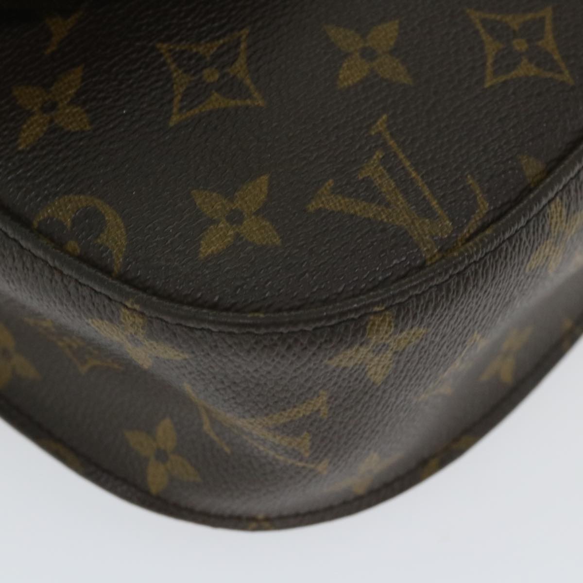 LOUIS VUITTON Monogram Saint Cloud GM Shoulder Bag M51242 LV Auth ar10568B