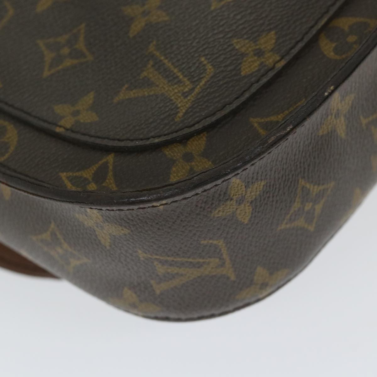 LOUIS VUITTON Monogram Saint Cloud GM Shoulder Bag M51242 LV Auth ar10568B