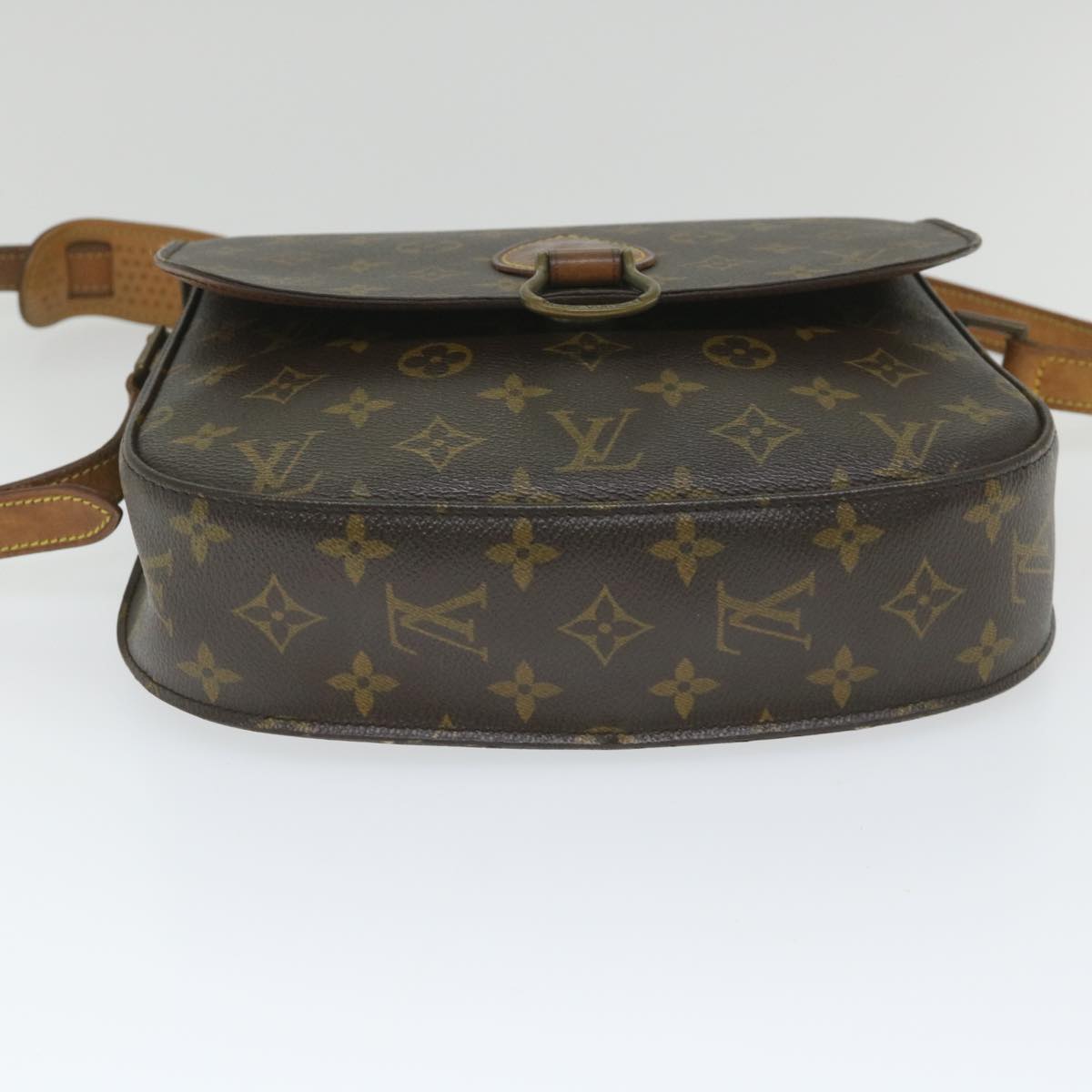 LOUIS VUITTON Monogram Saint Cloud GM Shoulder Bag M51242 LV Auth ar10568B