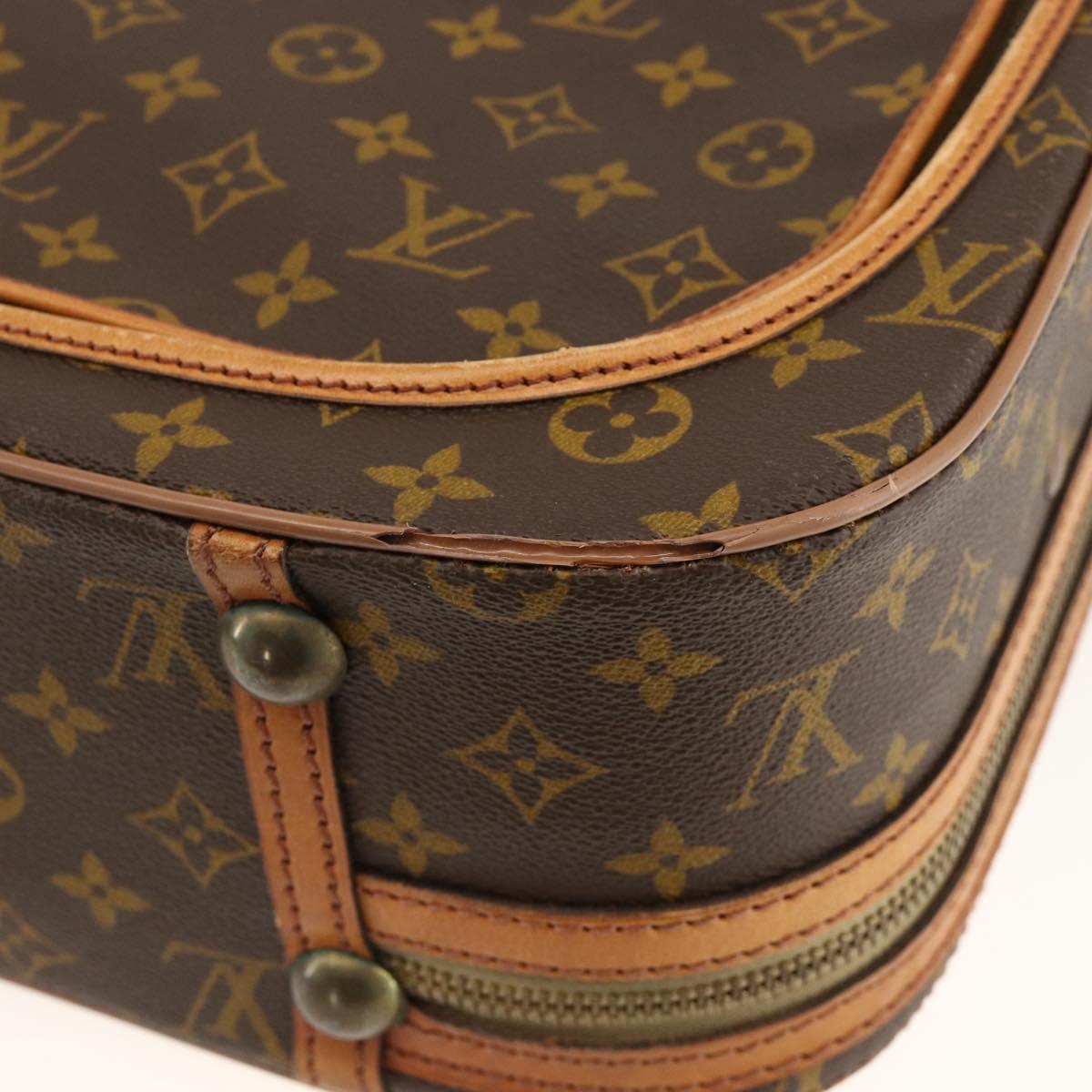 LOUIS VUITTON Monogram Tennis Case Valiz Boston Bag No.90 LV Auth ar10578B