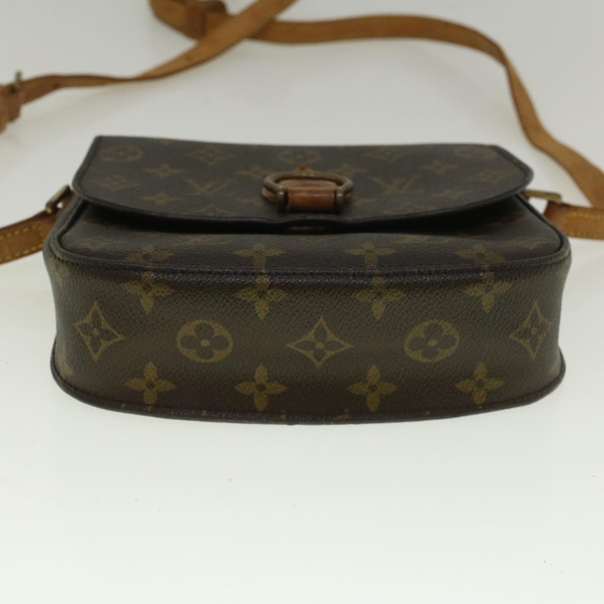 LOUIS VUITTON Monogram Saint Cloud MM Shoulder Bag M51243 LV Auth ar10585B