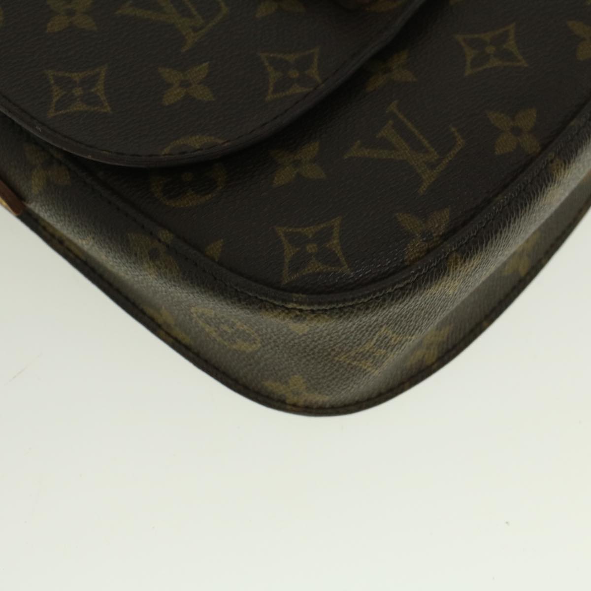 LOUIS VUITTON Monogram Saint Cloud MM Shoulder Bag M51243 LV Auth ar10585B