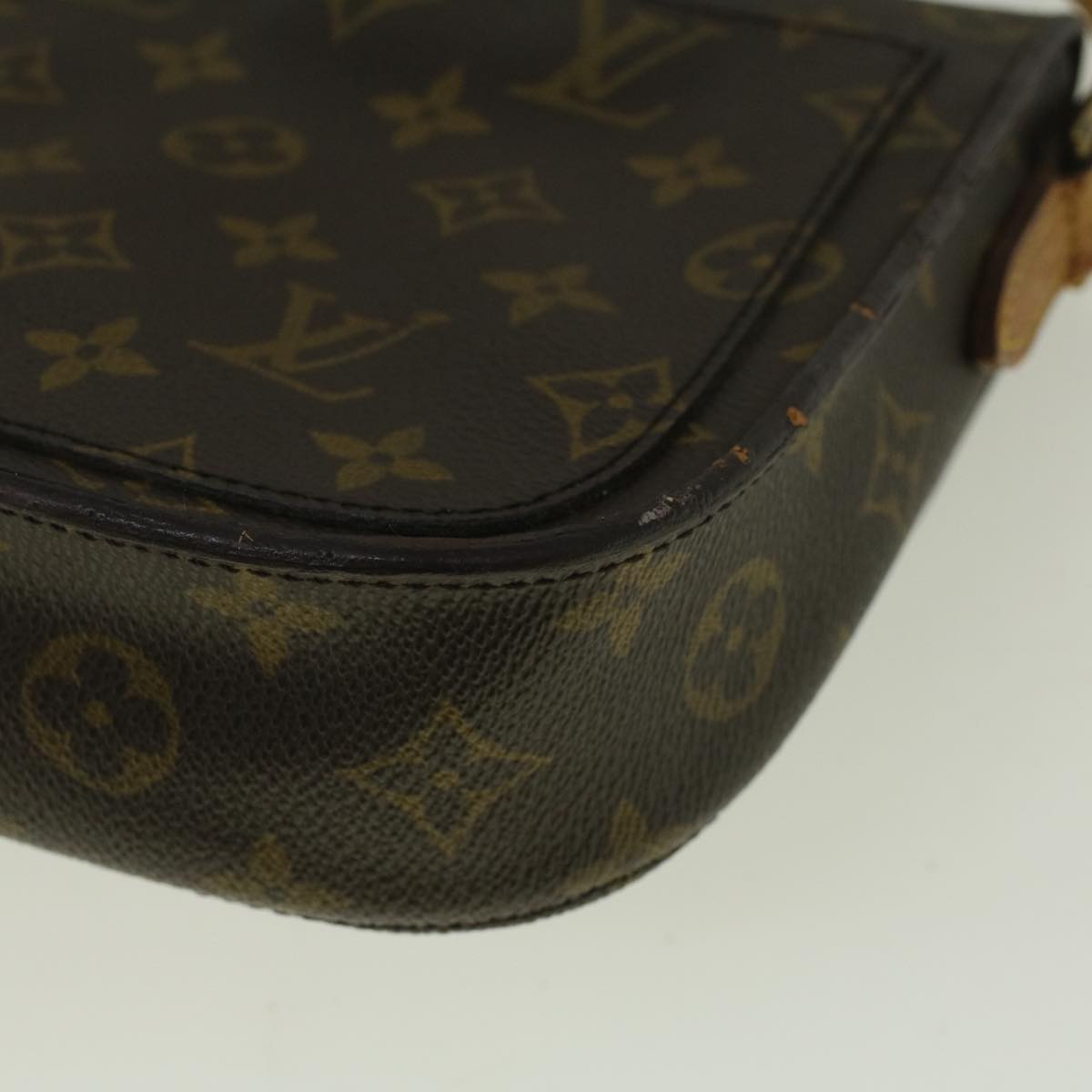 LOUIS VUITTON Monogram Saint Cloud MM Shoulder Bag M51243 LV Auth ar10585B