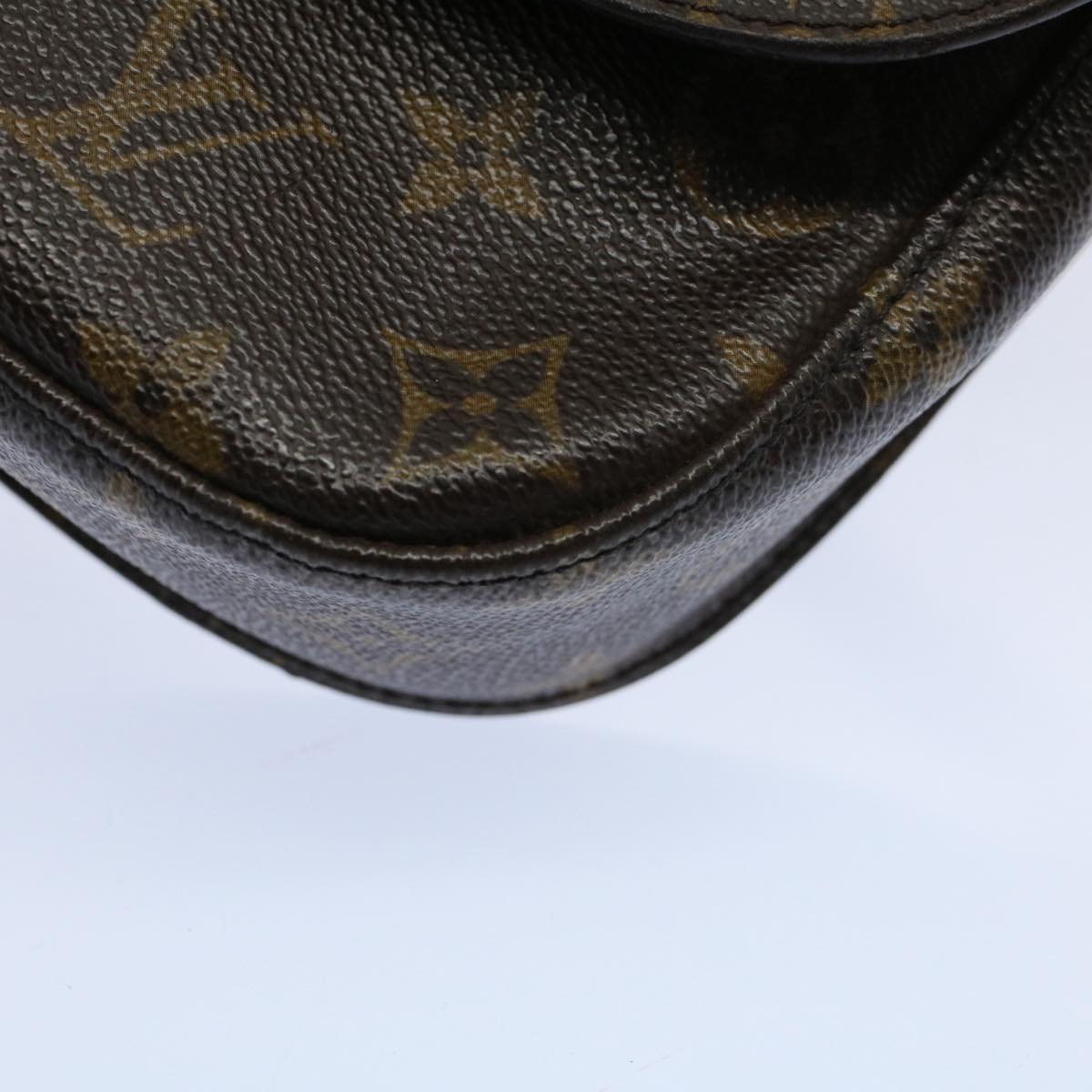 LOUIS VUITTON Monogram Saint Cloud MM Shoulder Bag M51243 LV Auth ar10598B