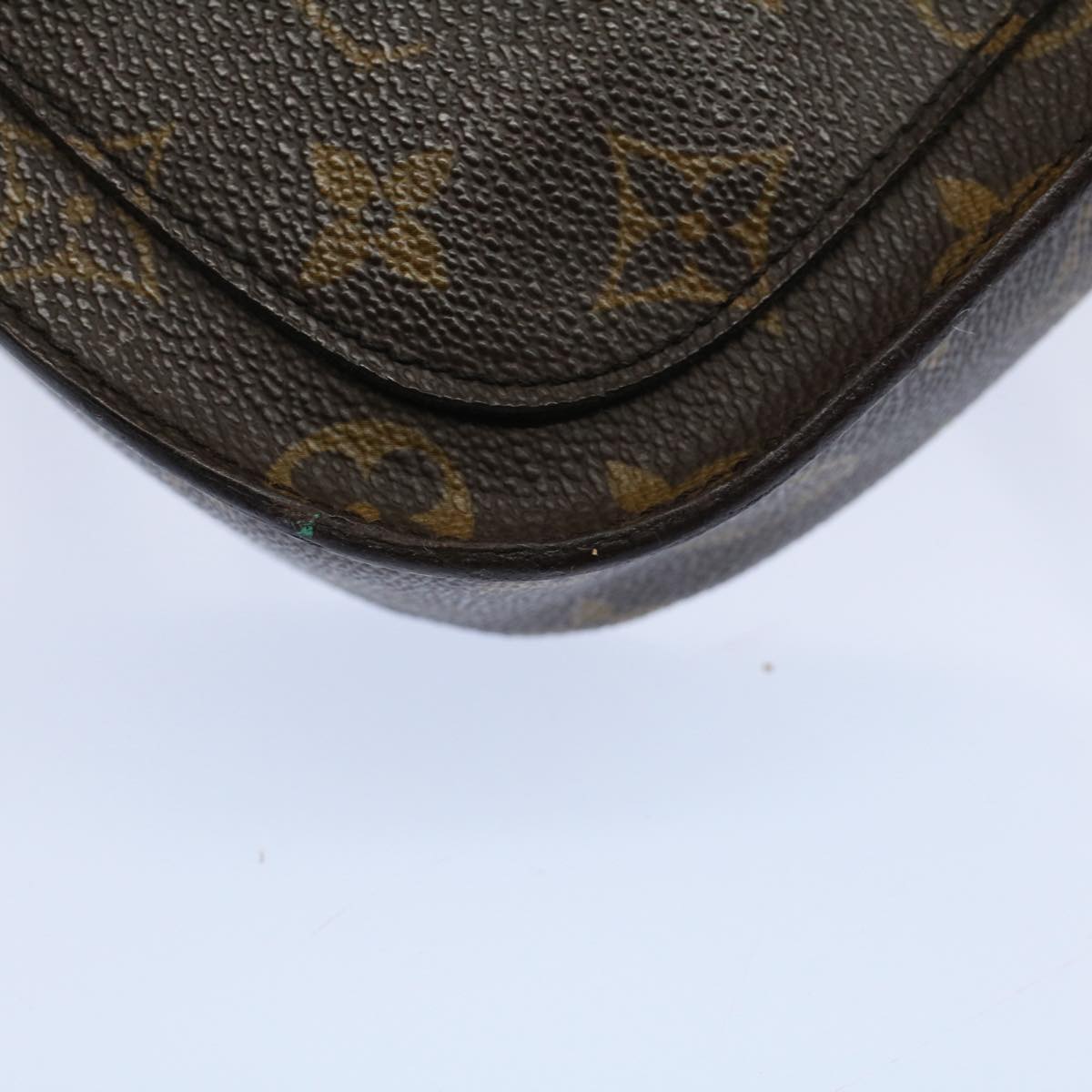 LOUIS VUITTON Monogram Saint Cloud MM Shoulder Bag M51243 LV Auth ar10598B