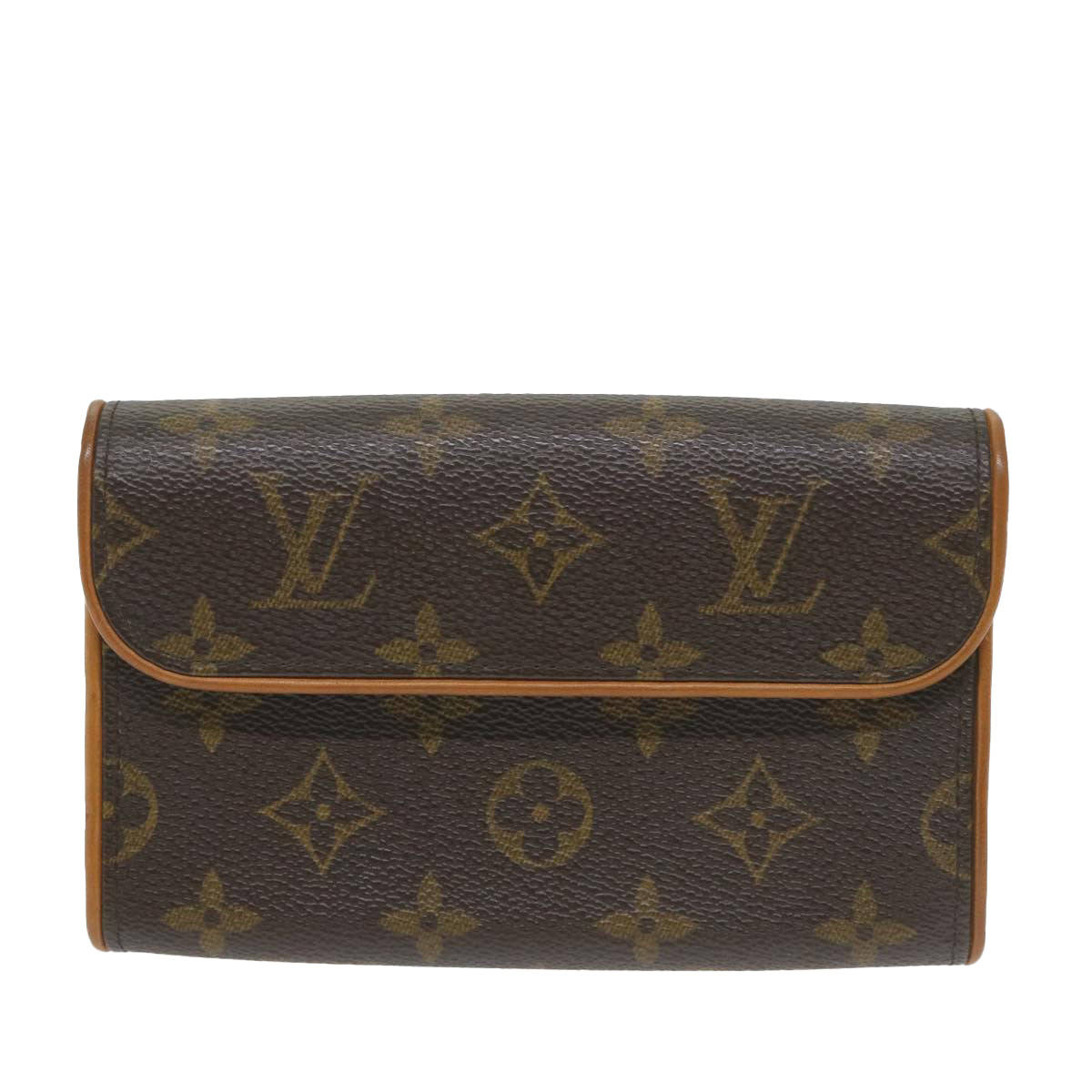 LOUIS VUITTON Monogram Pochette Florentine Waist bag M51855 LV Auth ar10600B