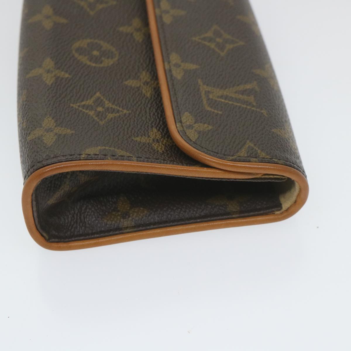 LOUIS VUITTON Monogram Pochette Florentine Waist bag M51855 LV Auth ar10600B