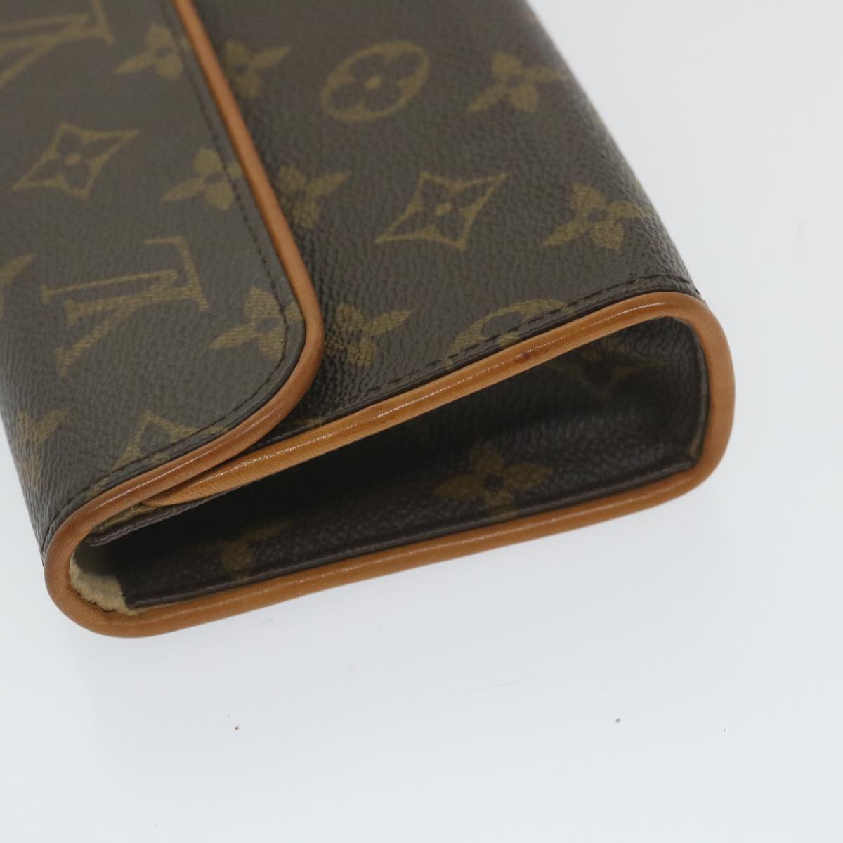 LOUIS VUITTON Monogram Pochette Florentine Waist bag M51855 LV Auth ar10600B