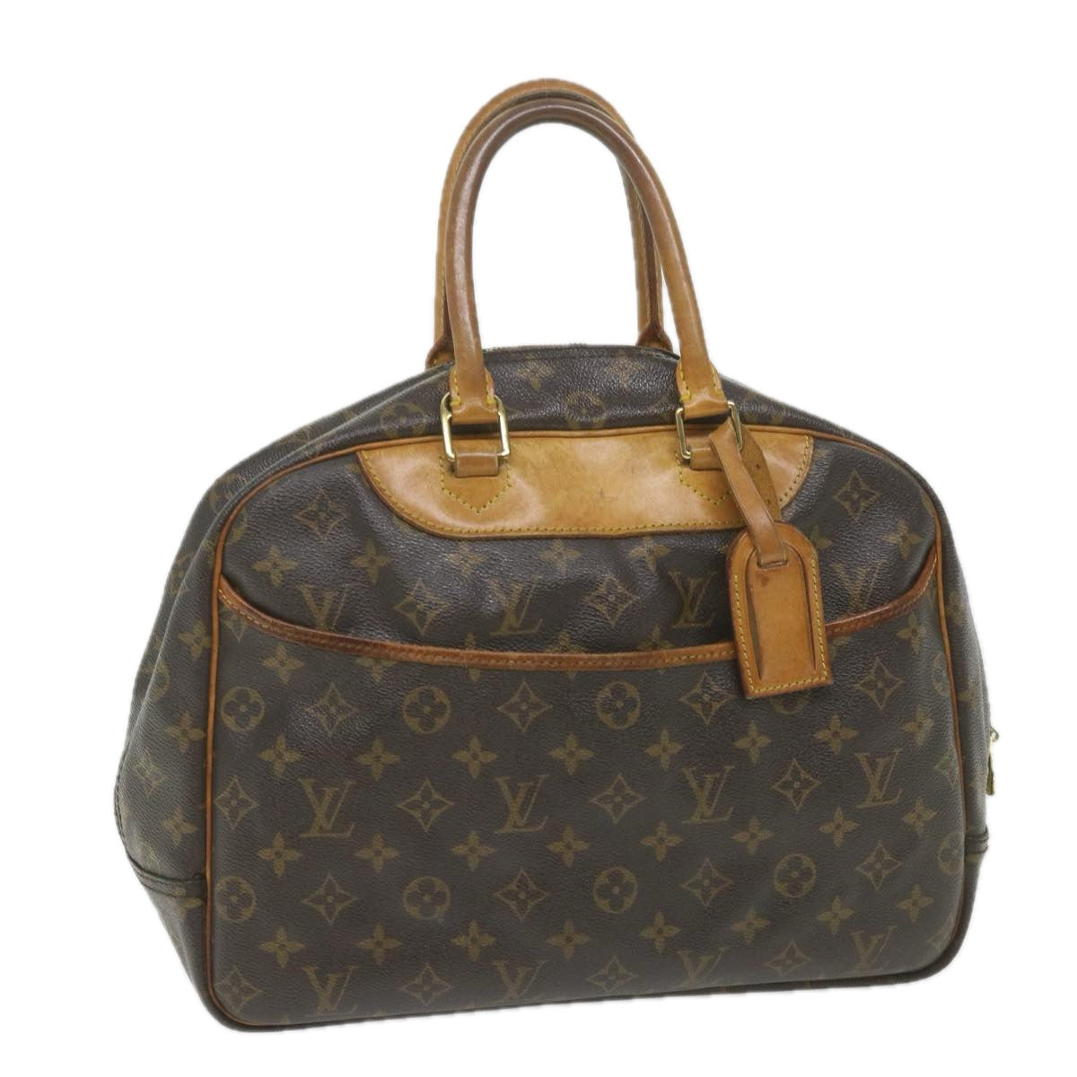 LOUIS VUITTON Monogram Deauville Hand Bag M47270 LV Auth ar10619B