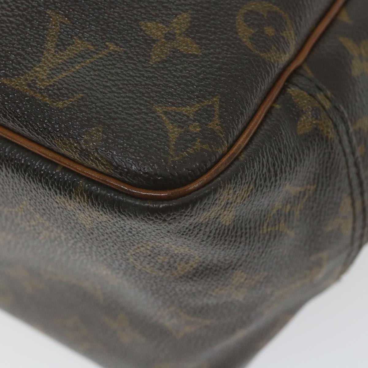 LOUIS VUITTON Monogram Deauville Hand Bag M47270 LV Auth ar10619B