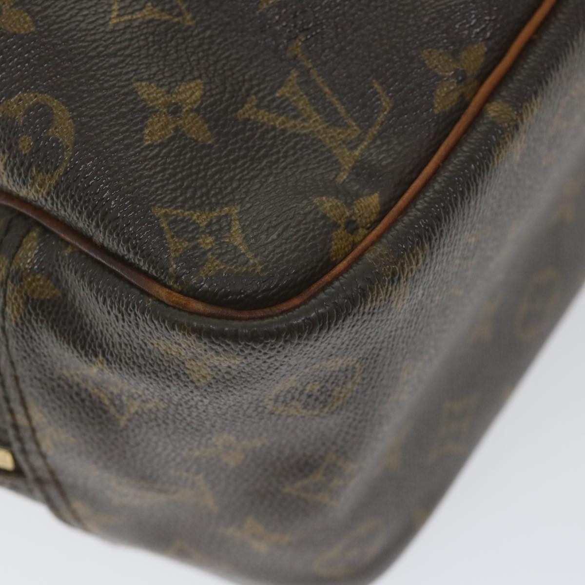 LOUIS VUITTON Monogram Deauville Hand Bag M47270 LV Auth ar10619B