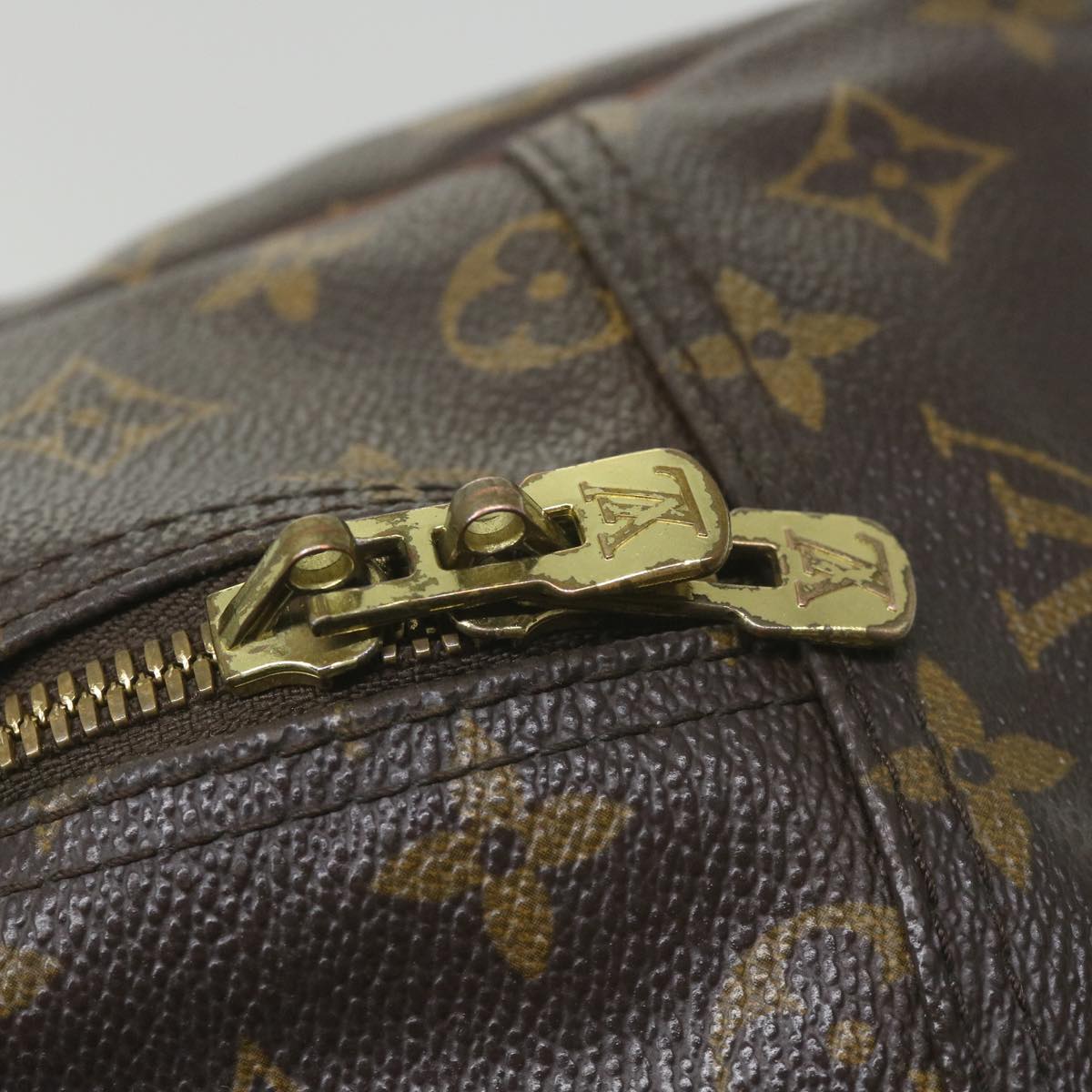 LOUIS VUITTON Monogram Deauville Hand Bag M47270 LV Auth ar10619B