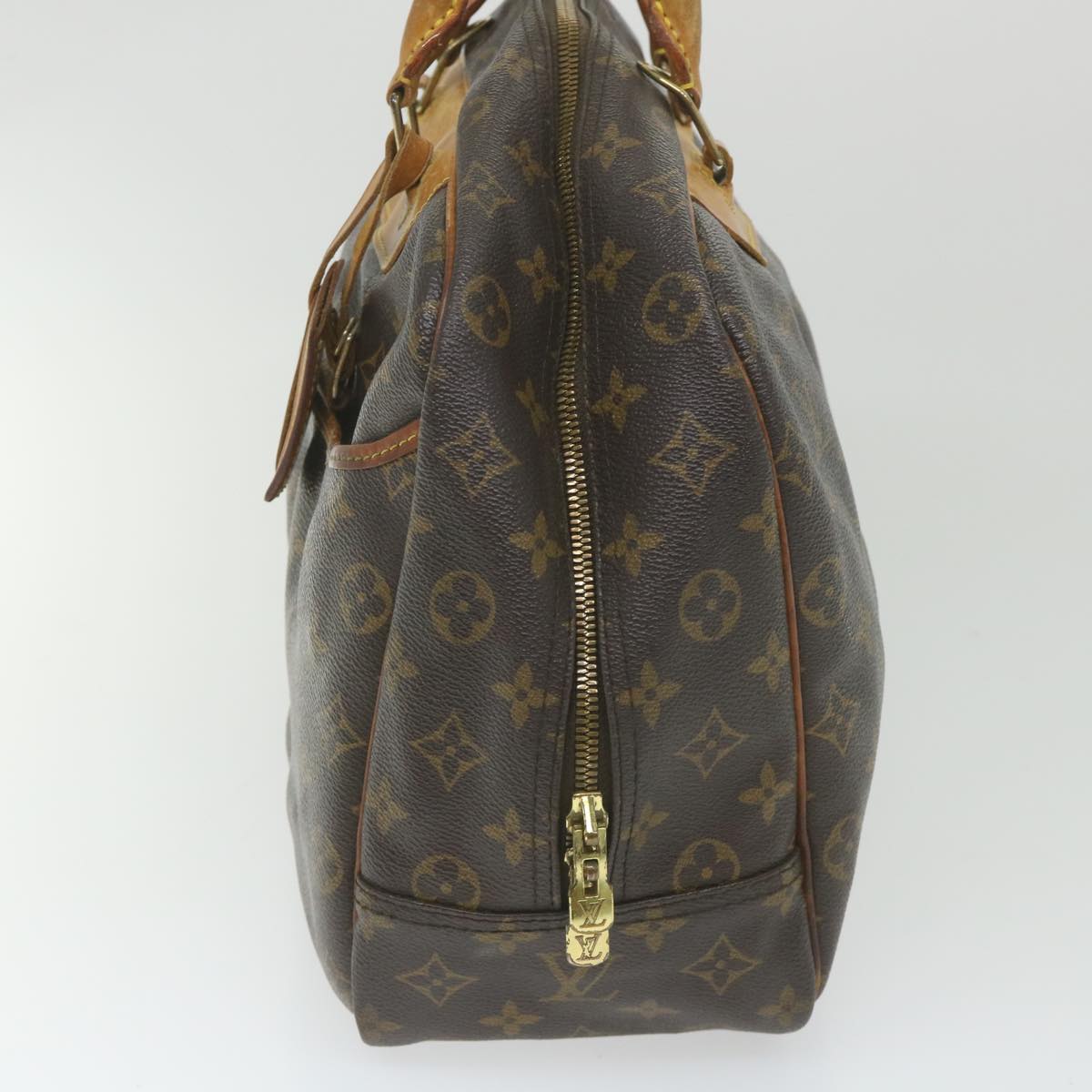 LOUIS VUITTON Monogram Deauville Hand Bag M47270 LV Auth ar10619B