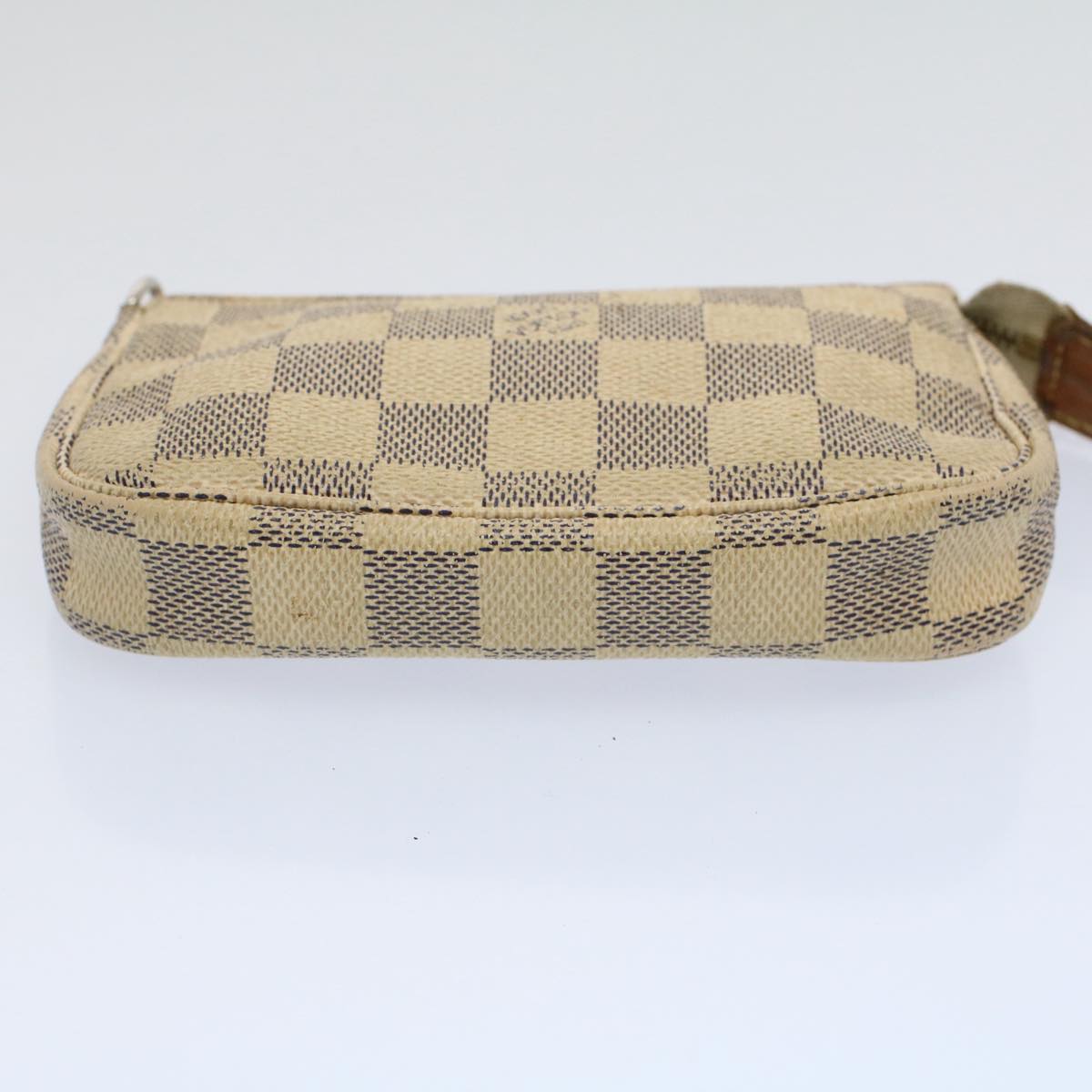 LOUIS VUITTON Damier Azur Mini Pochette Accessoires Pouch N58010 Auth ar10621B