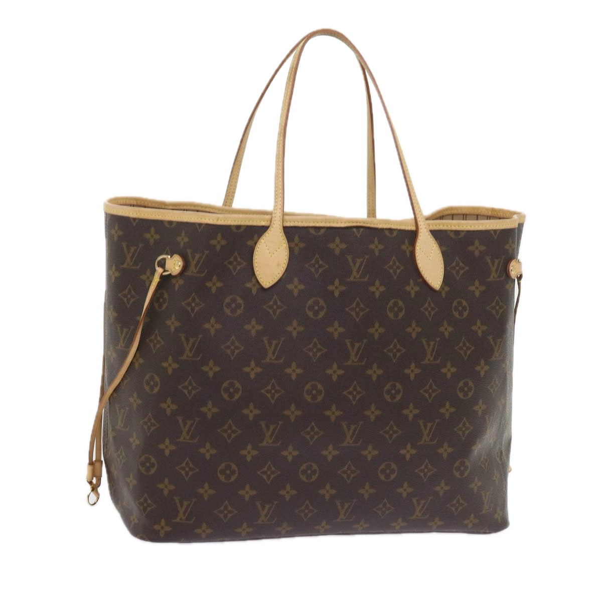 LOUIS VUITTON Monogram Neverfull GM Tote Bag M40157 LV Auth ar10689