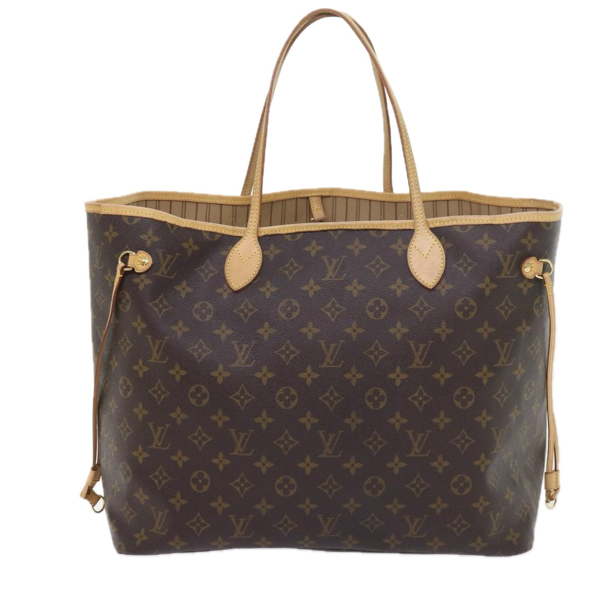 LOUIS VUITTON Monogram Neverfull GM Tote Bag M40157 LV Auth ar10689