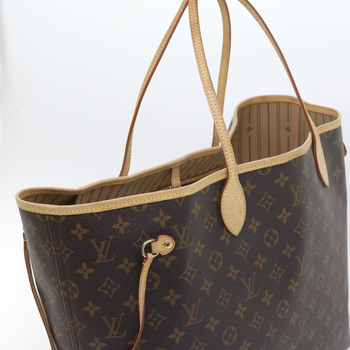 LOUIS VUITTON Monogram Neverfull GM Tote Bag M40157 LV Auth ar10689