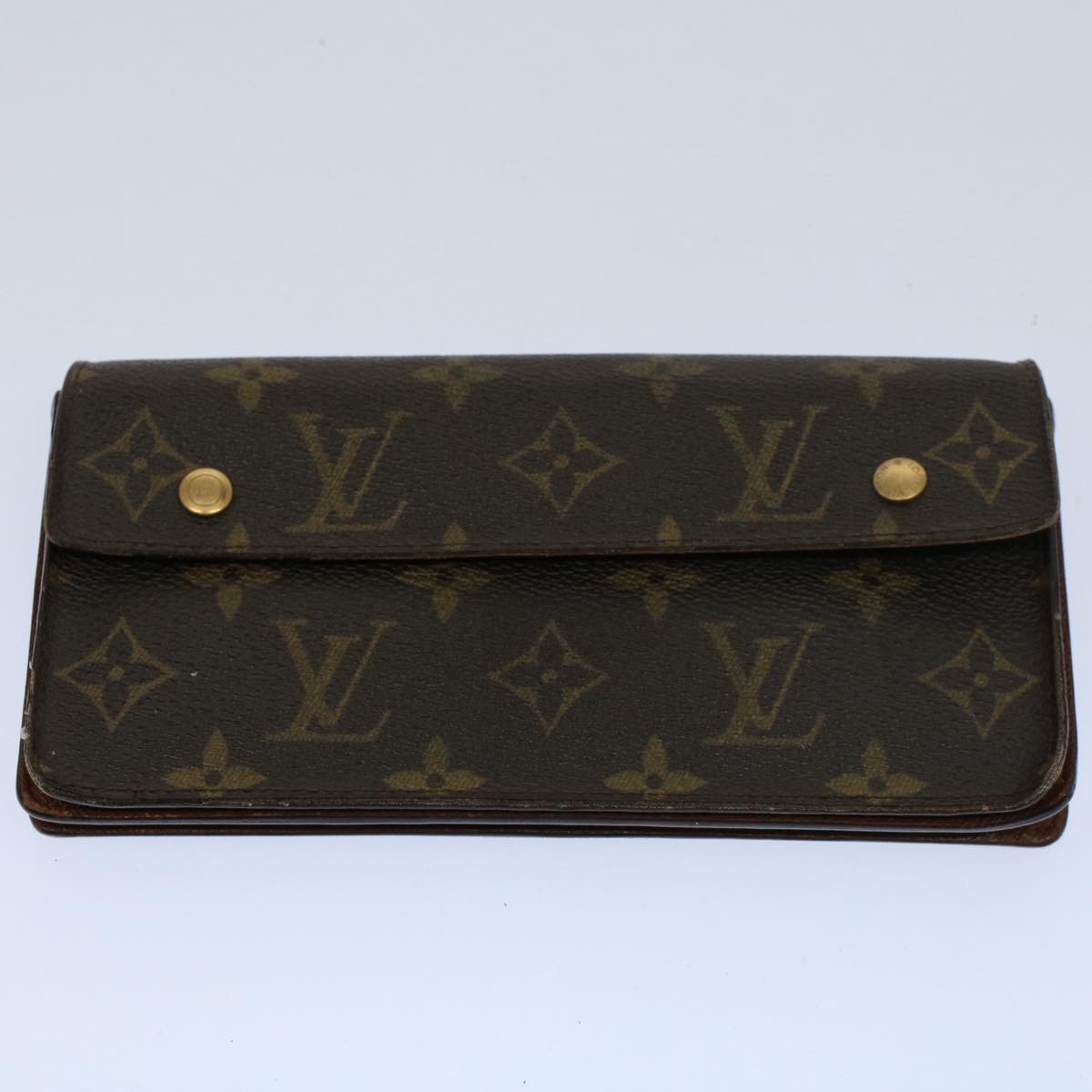 LOUIS VUITTON Monogram Wallet 10set LV Auth ar10754