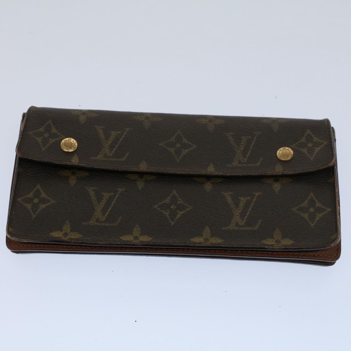 LOUIS VUITTON Monogram Wallet 10set LV Auth ar10754