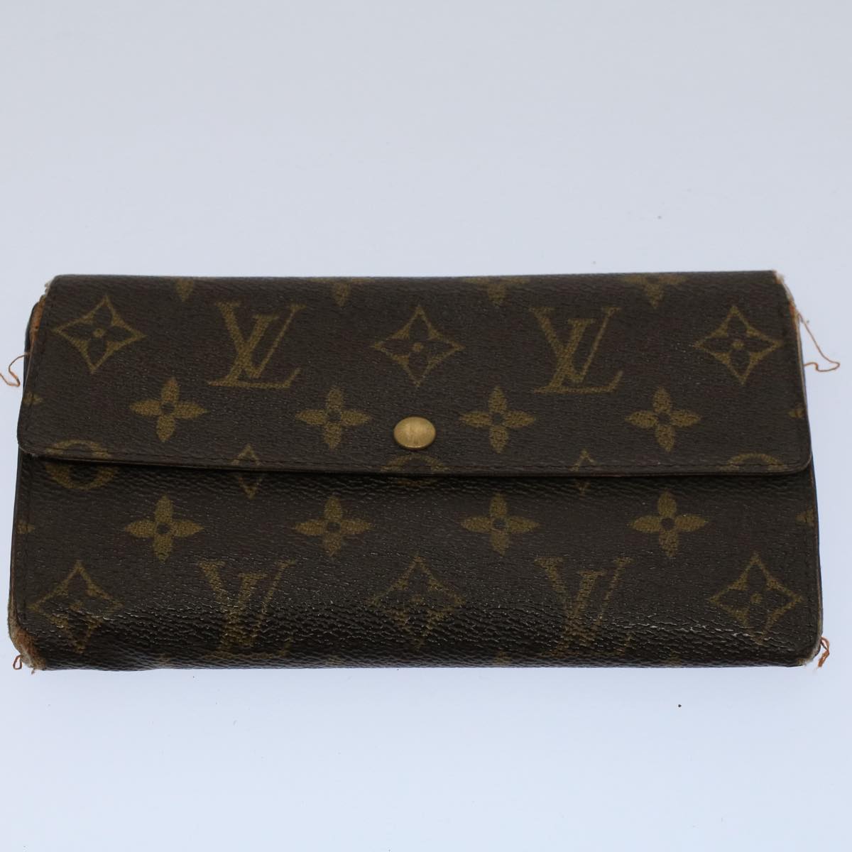 LOUIS VUITTON Monogram Wallet 10set LV Auth ar10754