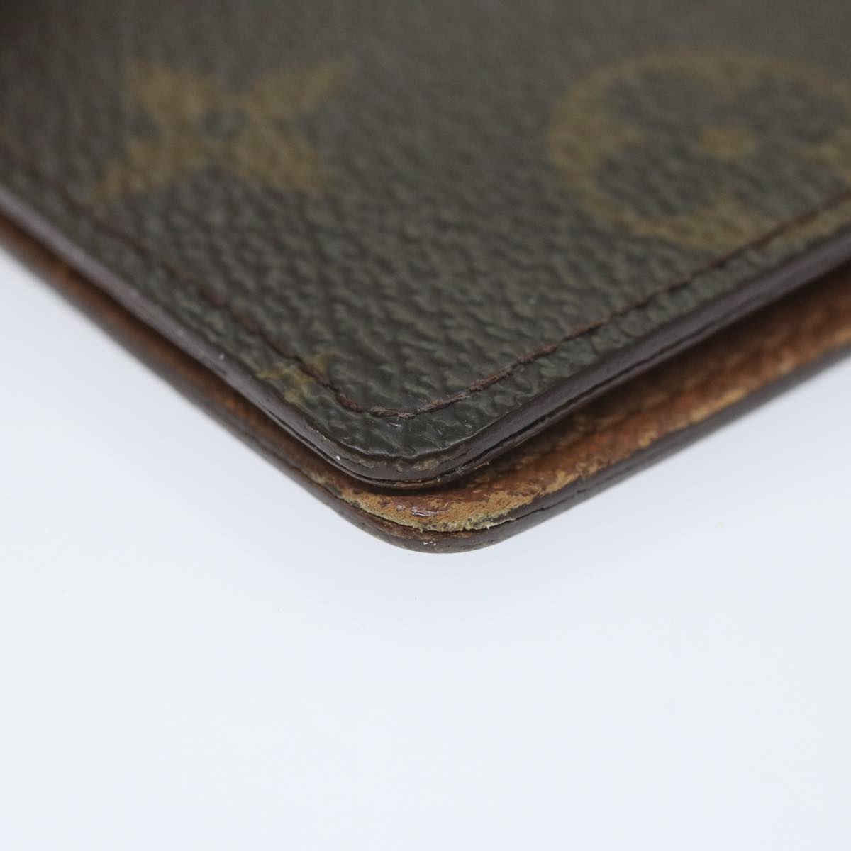 LOUIS VUITTON Monogram Agenda PM Day Planner Cover R20005 LV Auth ar10774