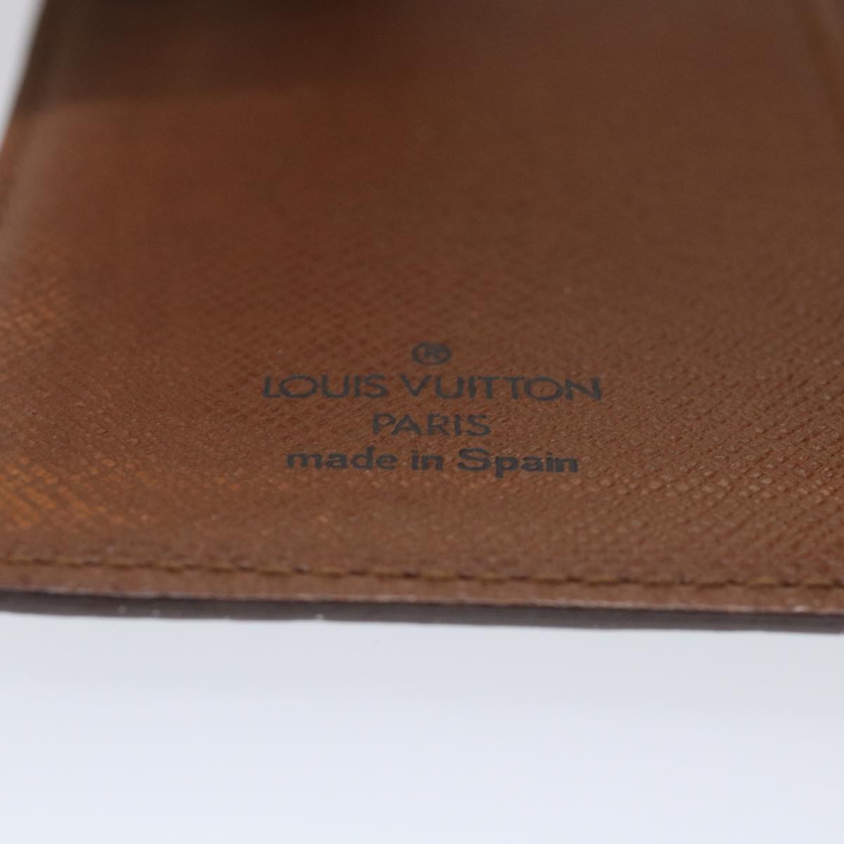 LOUIS VUITTON Monogram Agenda PM Day Planner Cover R20005 LV Auth ar10774