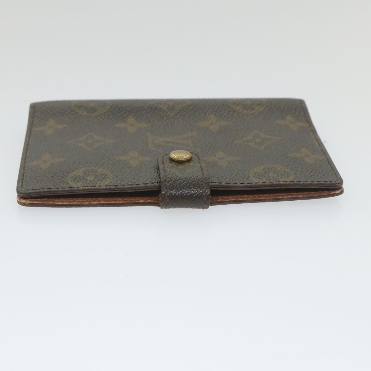 LOUIS VUITTON Monogram Agenda PM Day Planner Cover R20005 LV Auth ar10774