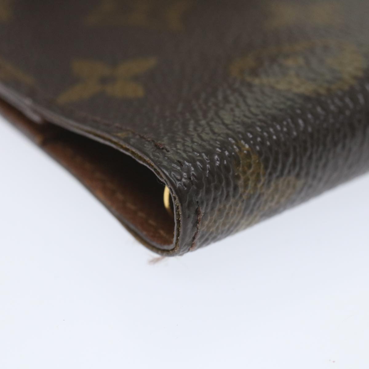 LOUIS VUITTON Monogram Agenda PM Day Planner Cover R20005 LV Auth ar10774