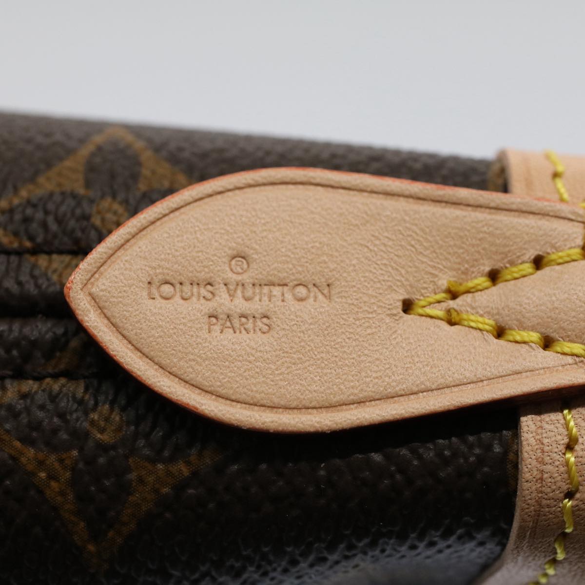 LOUIS VUITTON Monogram Neverfull BB Hand Bag 2way M46705 LV Auth ar10816S