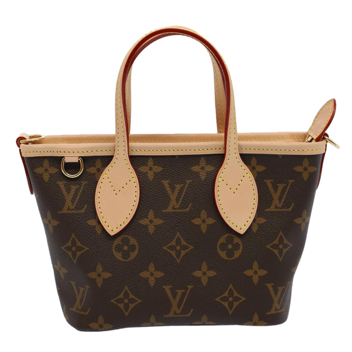 LOUIS VUITTON Monogram Neverfull BB Hand Bag 2way M46705 LV Auth ar10816S