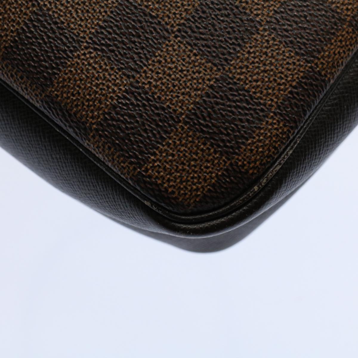 LOUIS VUITTON Damier Ebene Trousse makeup Pouch N51982 LV Auth ar10848B