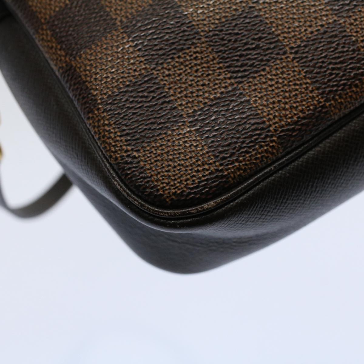 LOUIS VUITTON Damier Ebene Trousse makeup Pouch N51982 LV Auth ar10848B