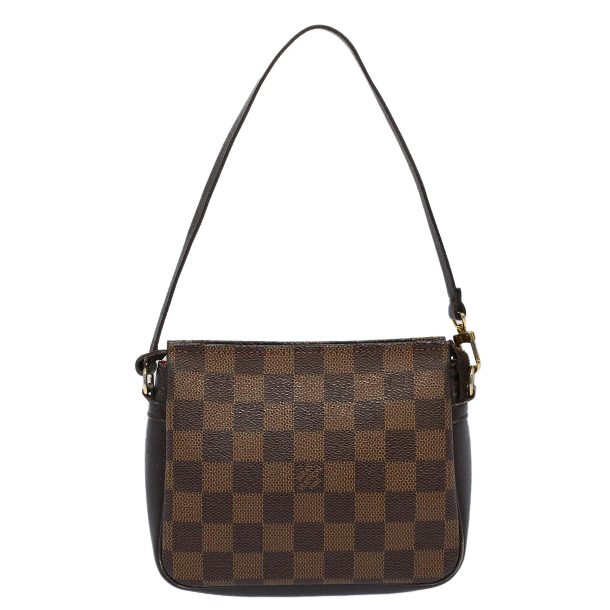 LOUIS VUITTON Damier Ebene Trousse makeup Pouch N51982 LV Auth ar10848B