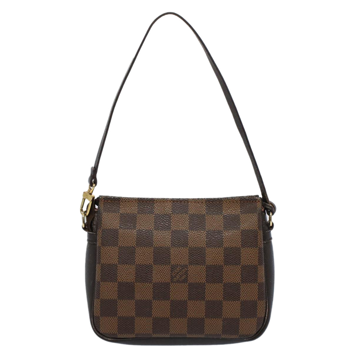 LOUIS VUITTON Damier Ebene Trousse makeup Pouch N51982 LV Auth ar10848B