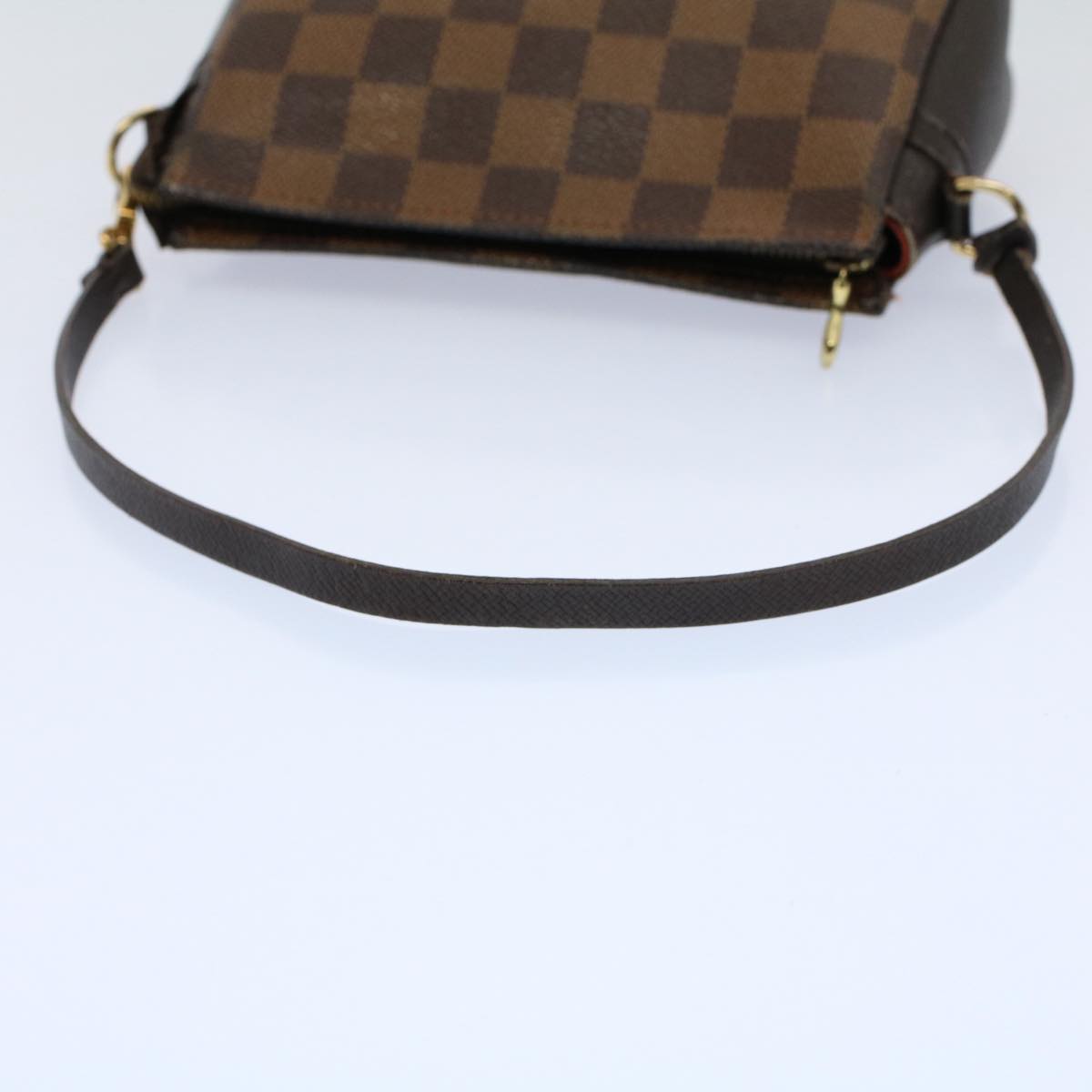 LOUIS VUITTON Damier Ebene Trousse makeup Pouch N51982 LV Auth ar10848B