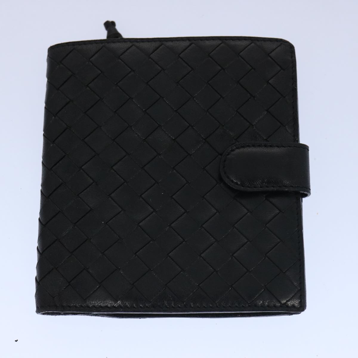 BOTTEGA VENETA INTRECCIATO Wallet Leather 7Set Brown Black blue Auth ar10902