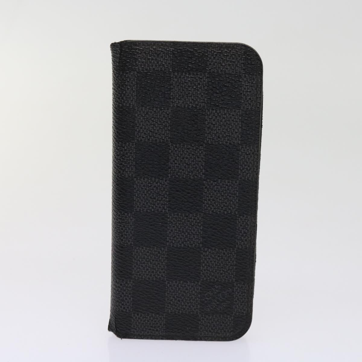 LOUIS VUITTON Monogram Damier iPhone Planner Case Wallet 12Set LV Auth ar10935