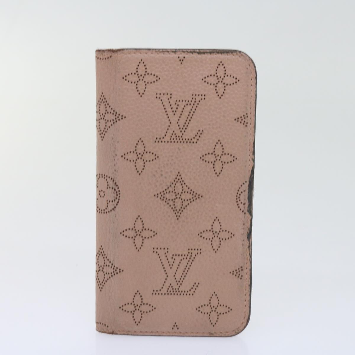 LOUIS VUITTON Monogram Damier iPhone Planner Case Wallet 12Set LV Auth ar10935