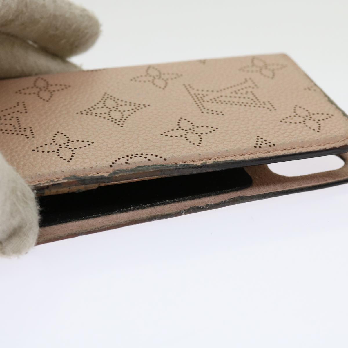 LOUIS VUITTON Monogram Damier iPhone Planner Case Wallet 12Set LV Auth ar10935