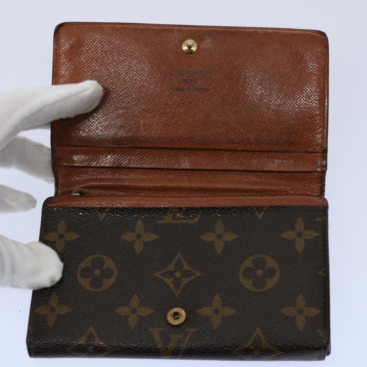 LOUIS VUITTON Monogram Wallet 6Set LV Auth ar10938