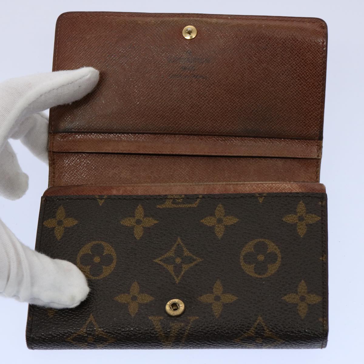 LOUIS VUITTON Monogram Wallet 6Set LV Auth ar10938